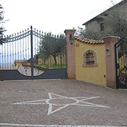 Cancello in ferro battuto